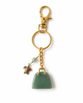 Green Aventurine Bag Charm