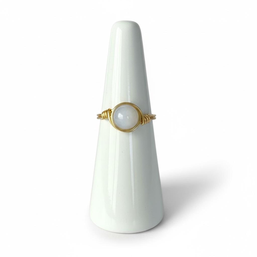 Single Stone Wrapped Rings
