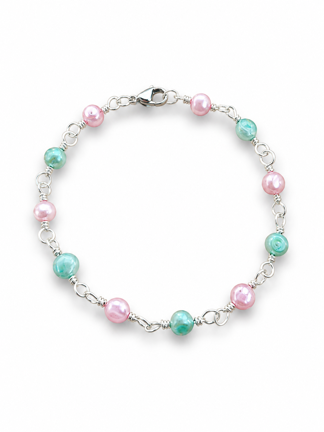 Freshwater Pearl Station Bracelet