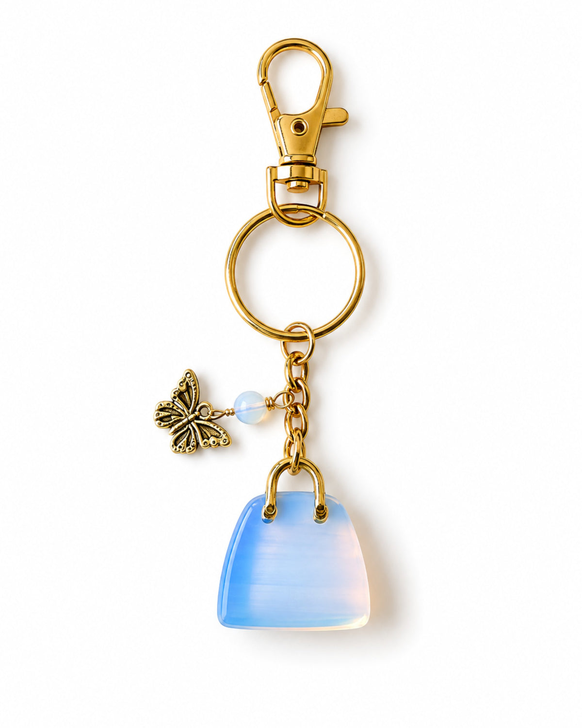 Opalite Bag Charm