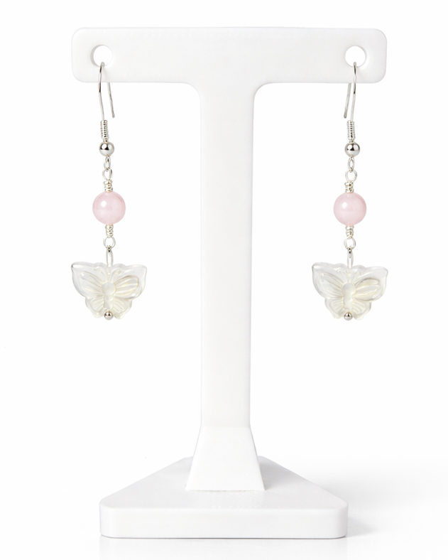 MOP Butterfly Earrings