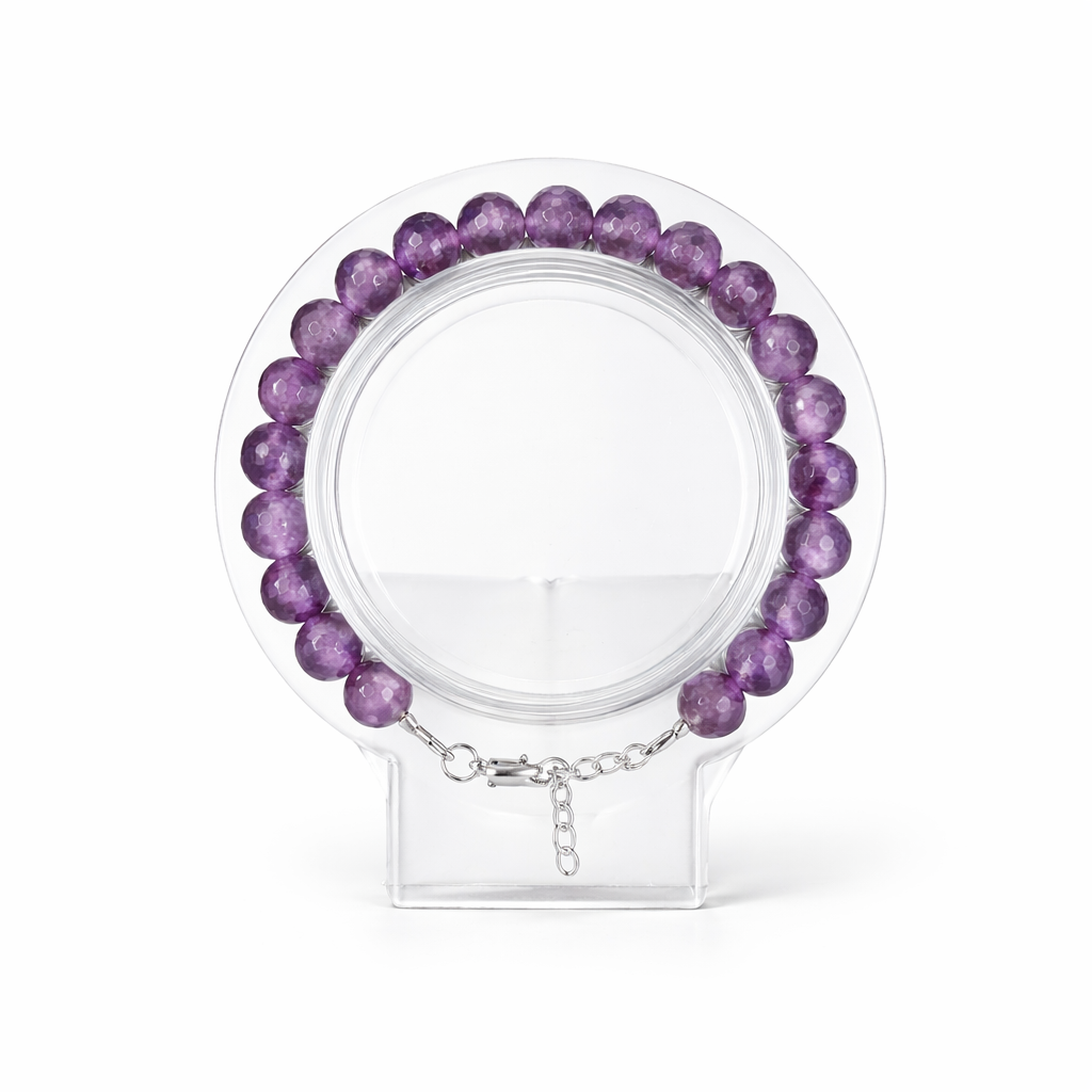 Faceted Amethyst Set