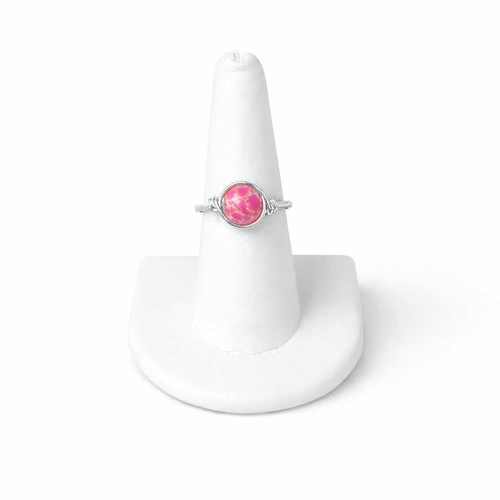 Single Stone Wrapped Rings