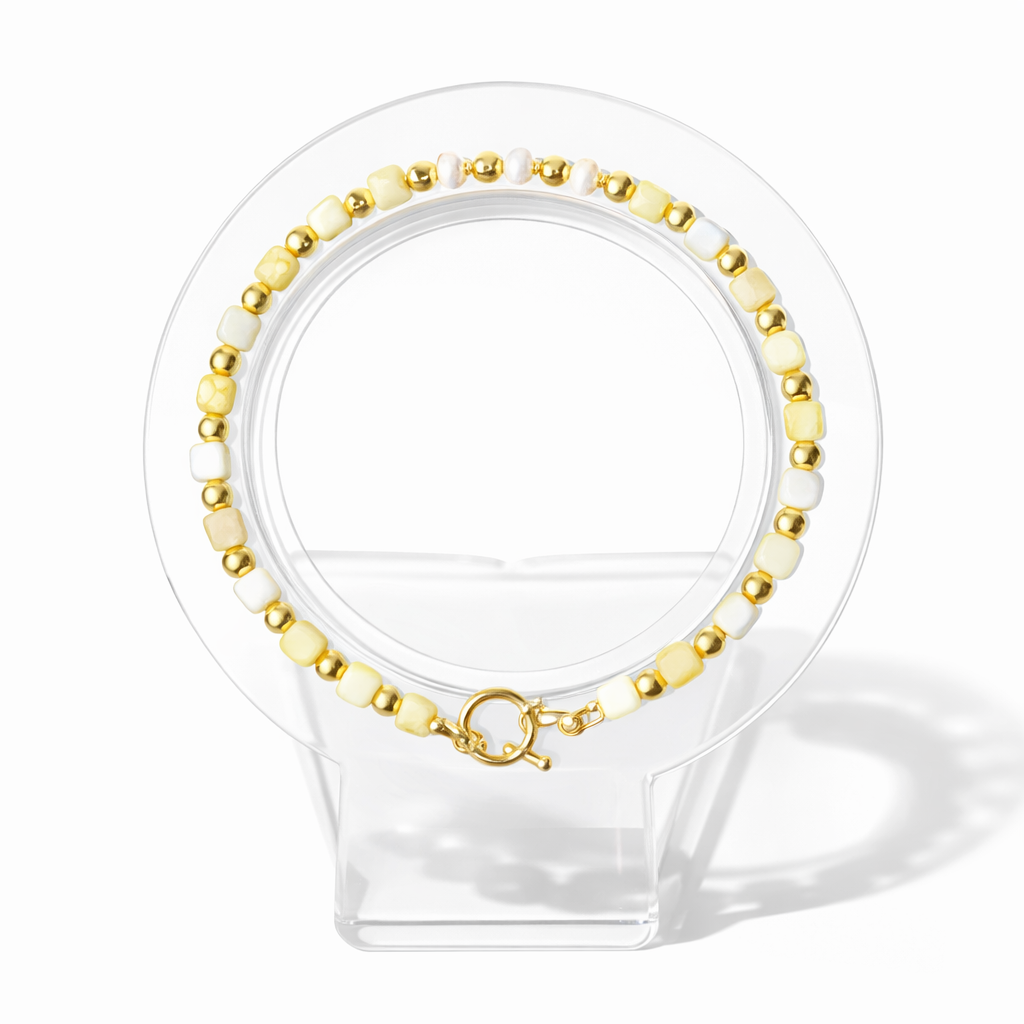 Yellow Jade Bracelet