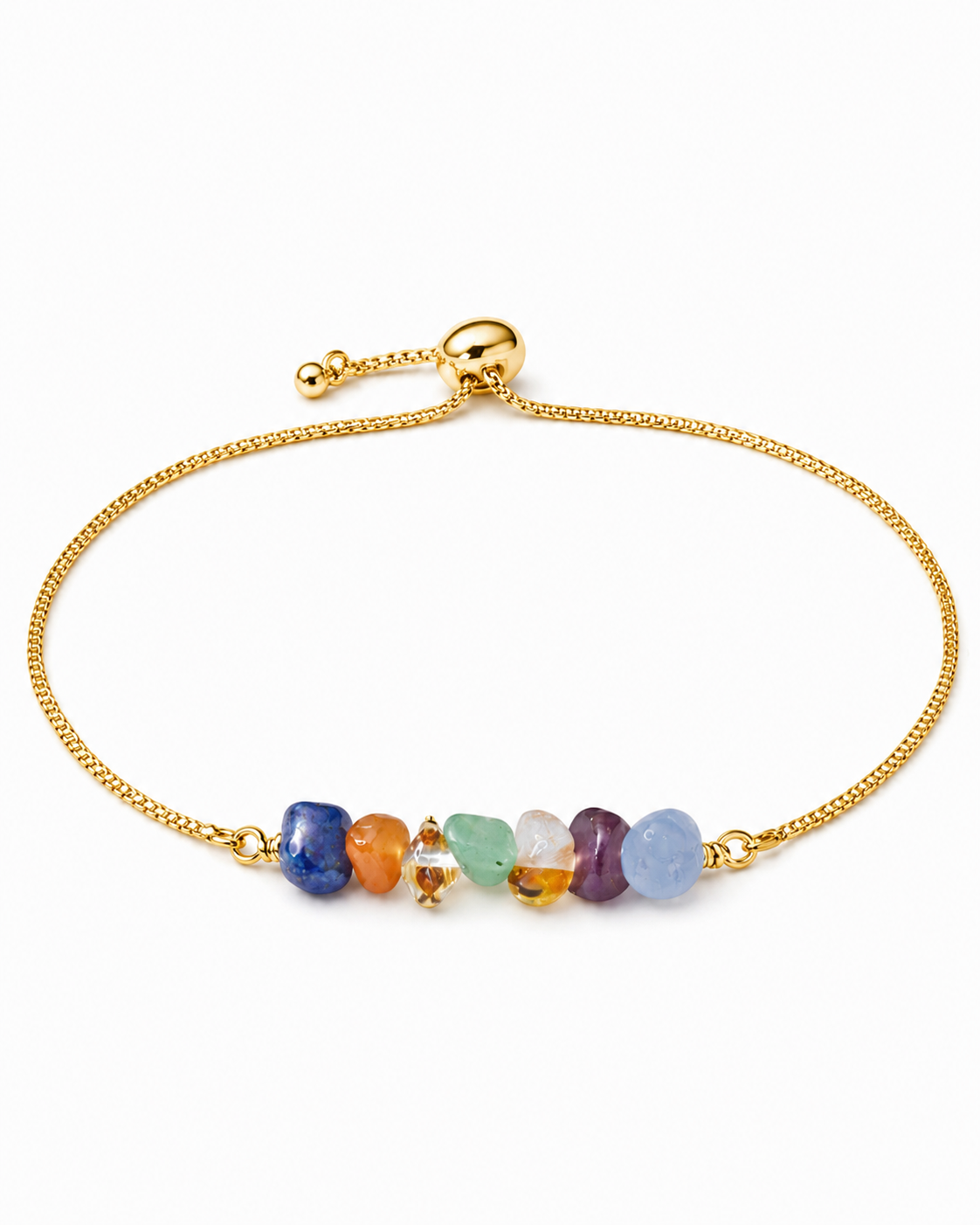 7 Chakras Adjustable Bracelet