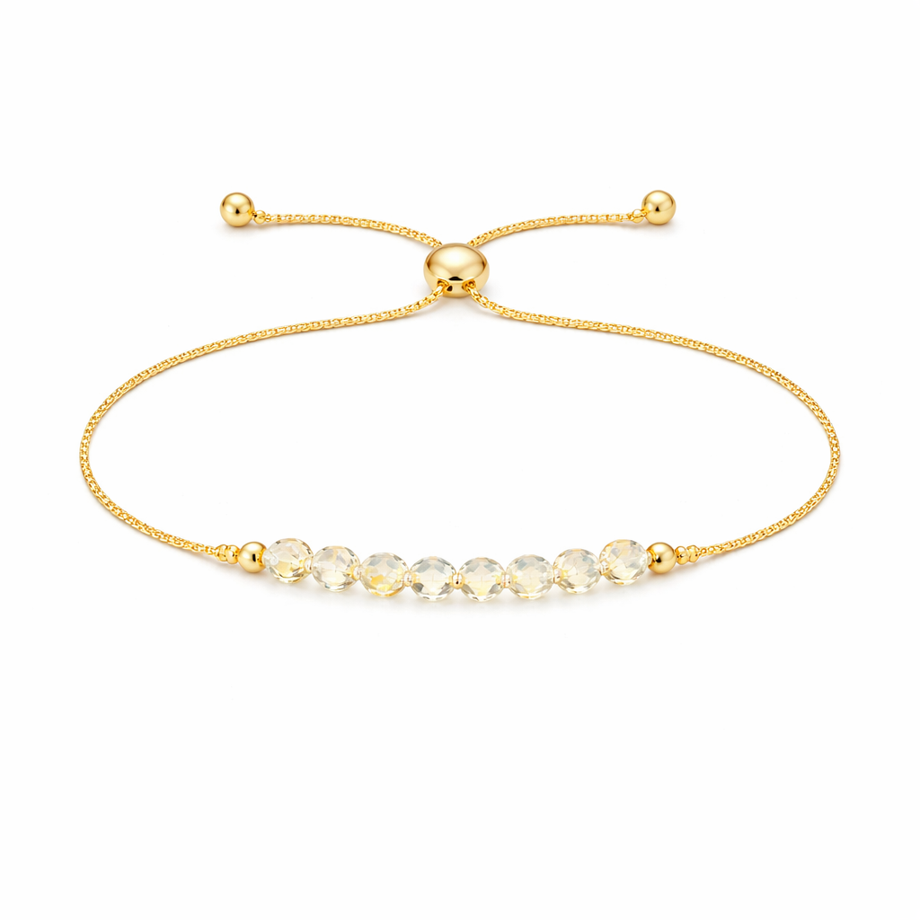 Citrine Lariat Bracelet