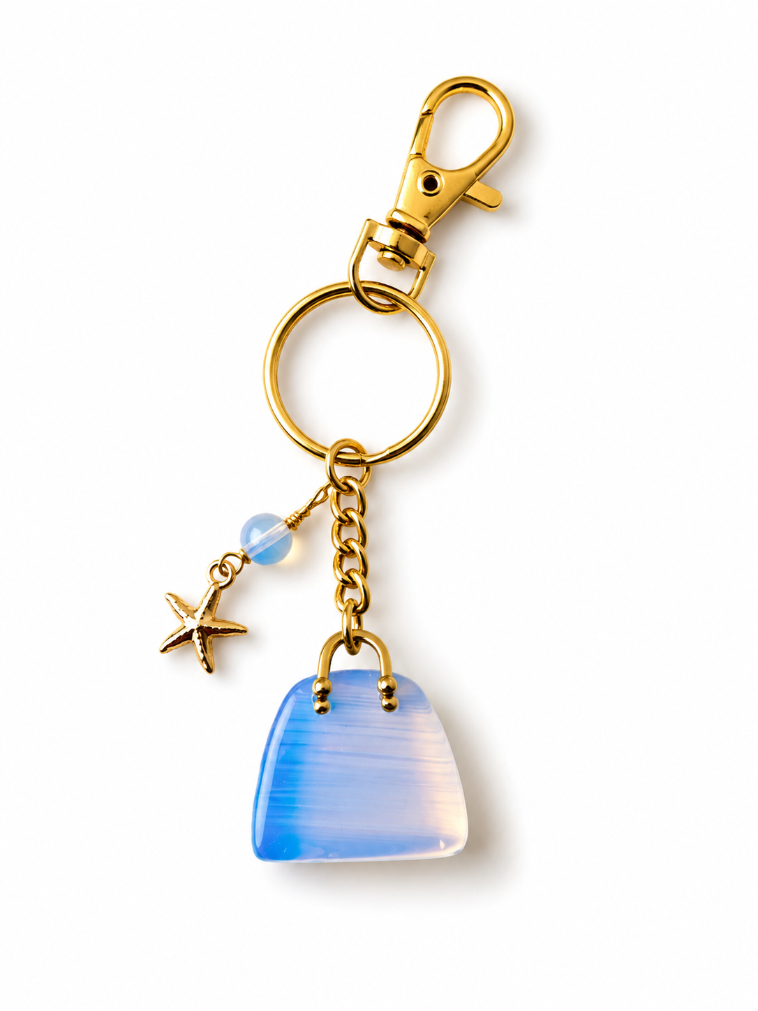 Opalite Bag Charm