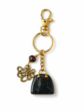 African Bloodstone Bag Charm