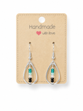 Multi-Colored Zircon Earrings