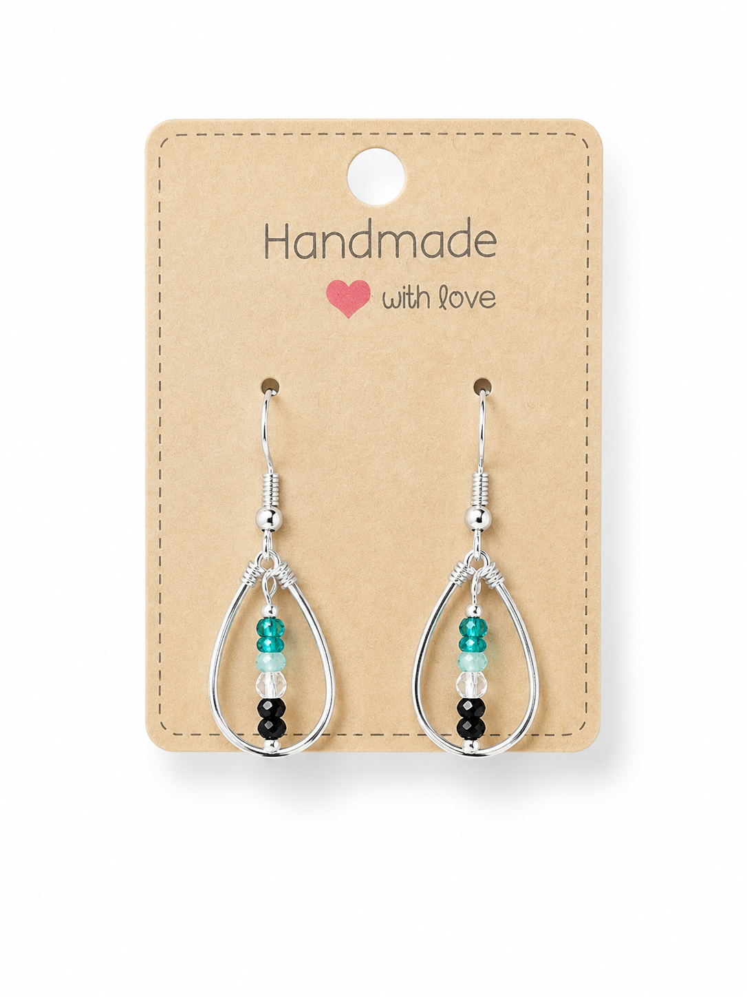 Multi-Colored Zircon Earrings