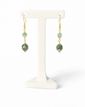 Moss Agate Earrings