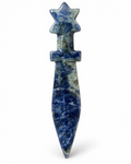 Sodalite Carved Dagger