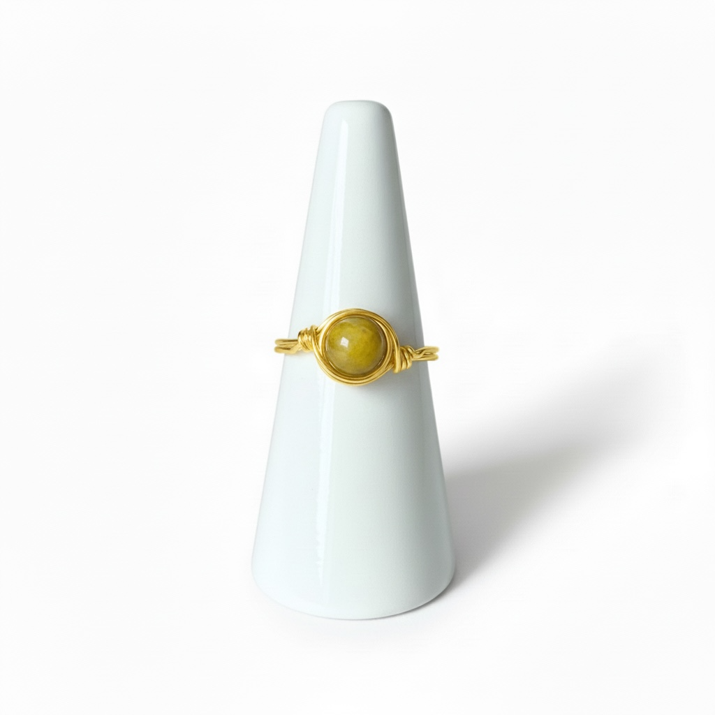Single Stone Wrapped Rings