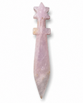 Rose Quartz Carved Dagger
