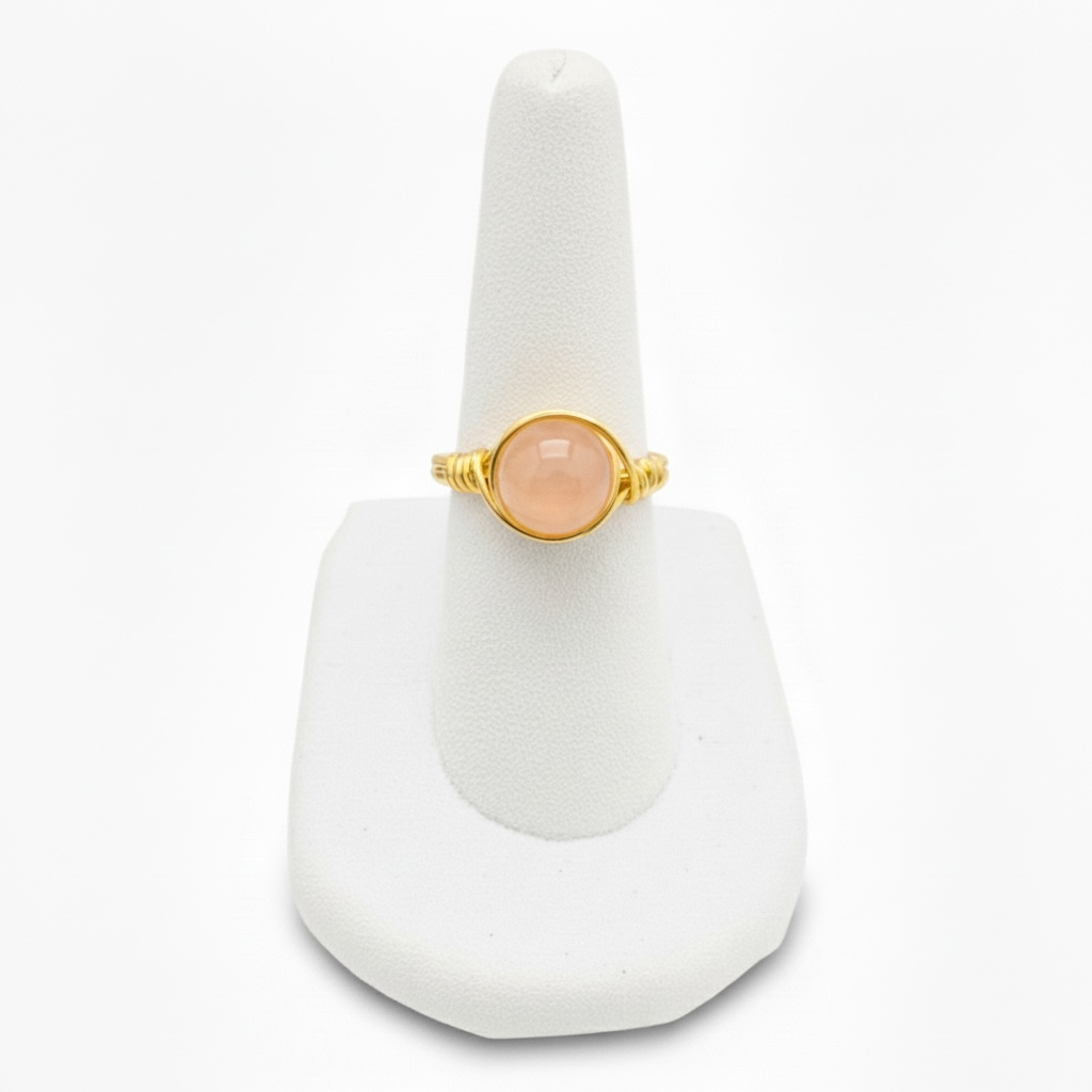 Single Stone Wrapped Rings