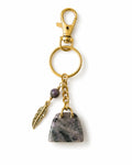 Rhodonite Bag Charm