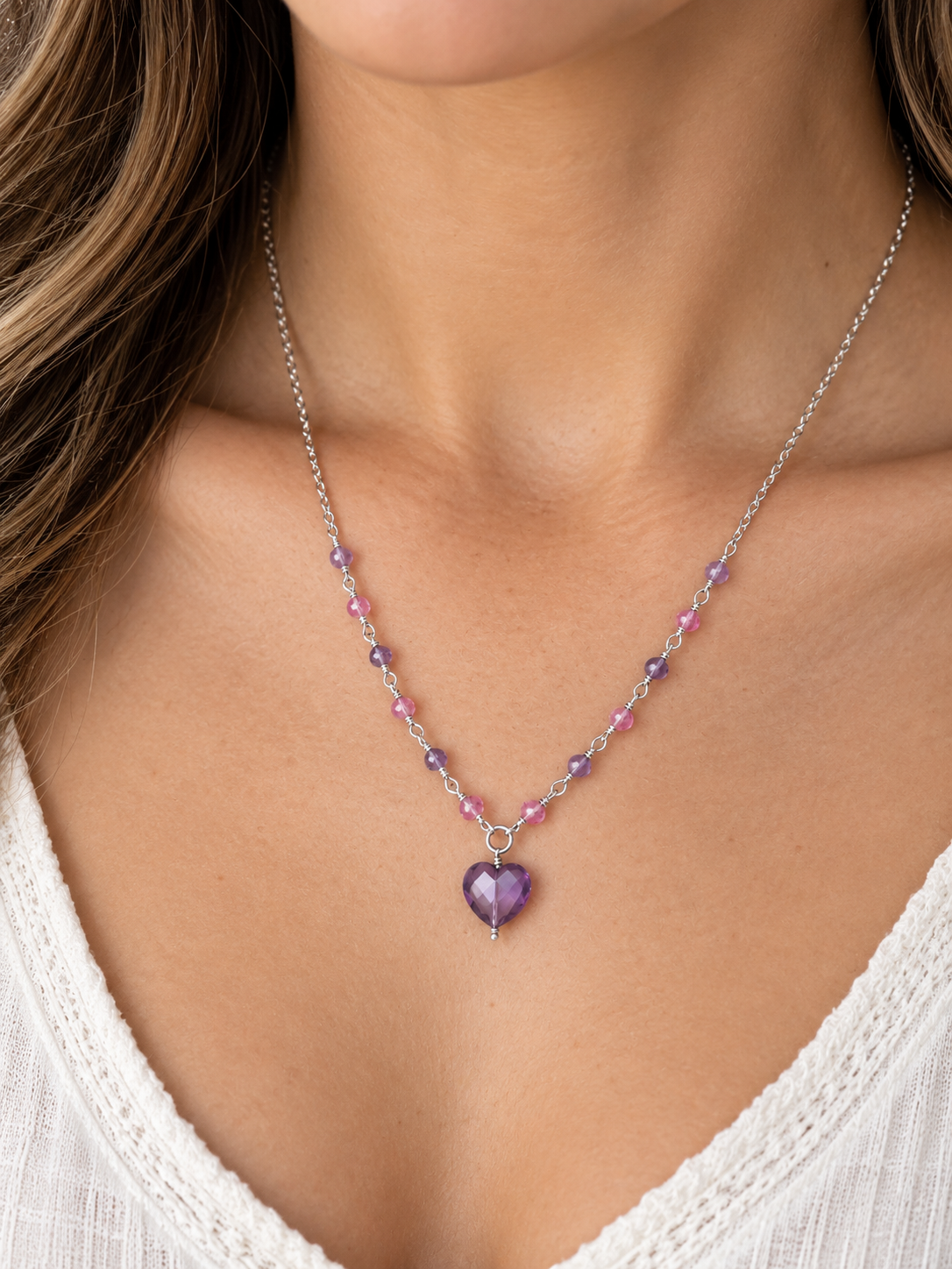 Lavender Blush Necklace
