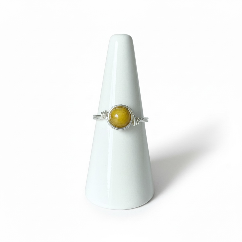 Single Stone Wrapped Rings