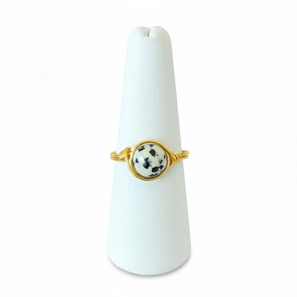 Single Stone Wrapped Rings