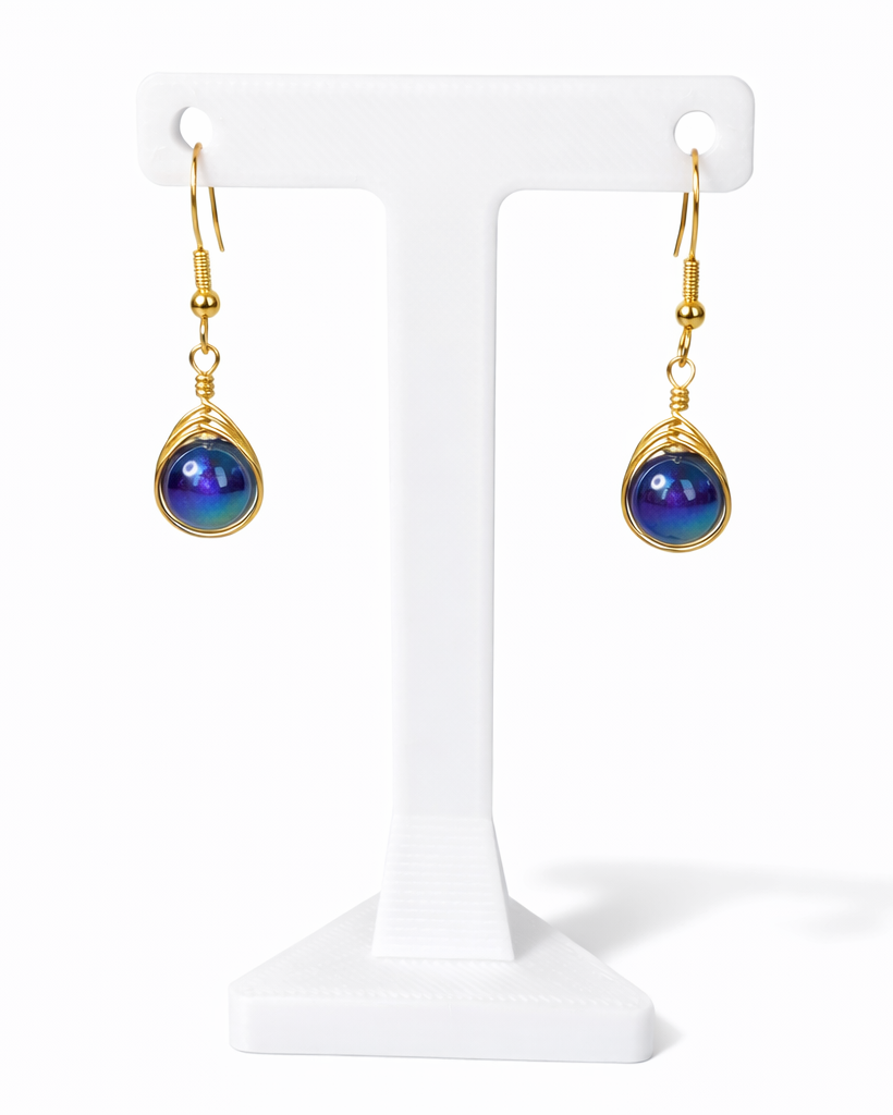 Galaxy Tiger’s Eye Earrings
