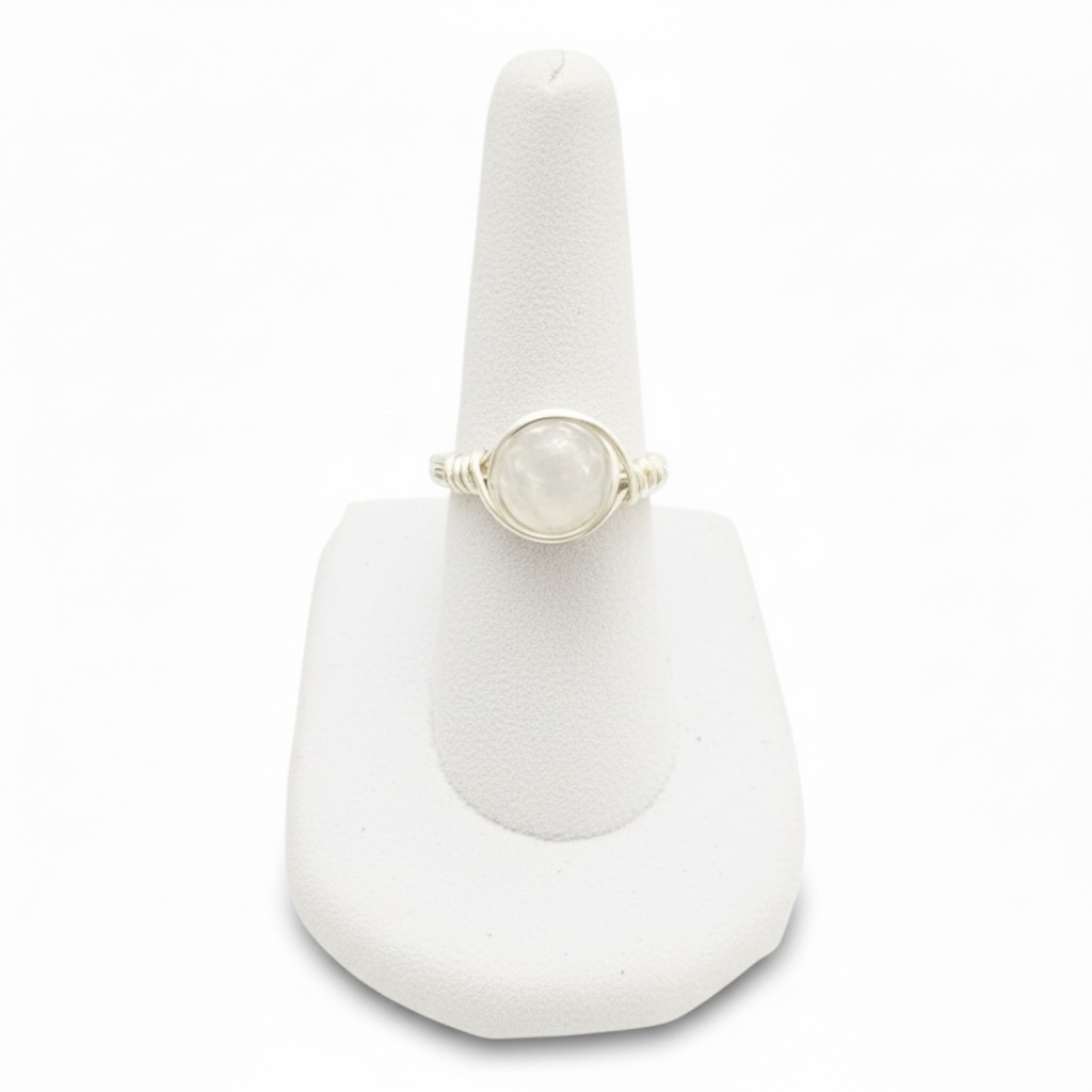 Single Stone Wrapped Rings