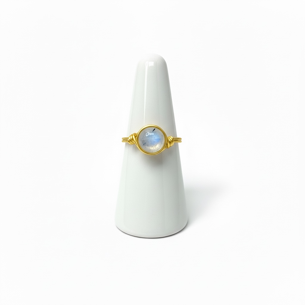 Single Stone Wrapped Rings