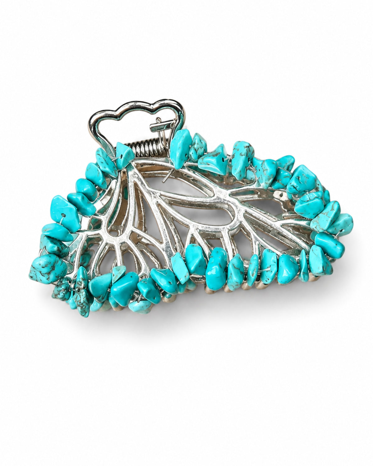 Turquoise Butterfly Clip
