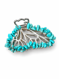 Turquoise Butterfly Clip