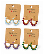 Wire Wrapped Hoops