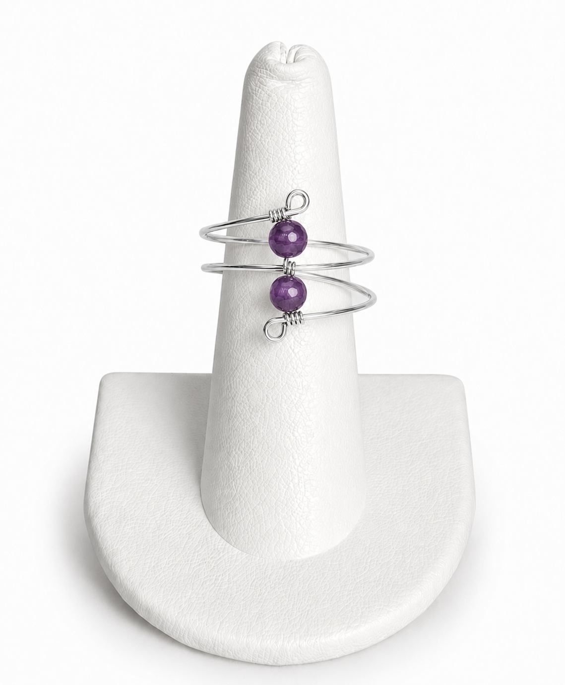 Double Bead Wrap Ring