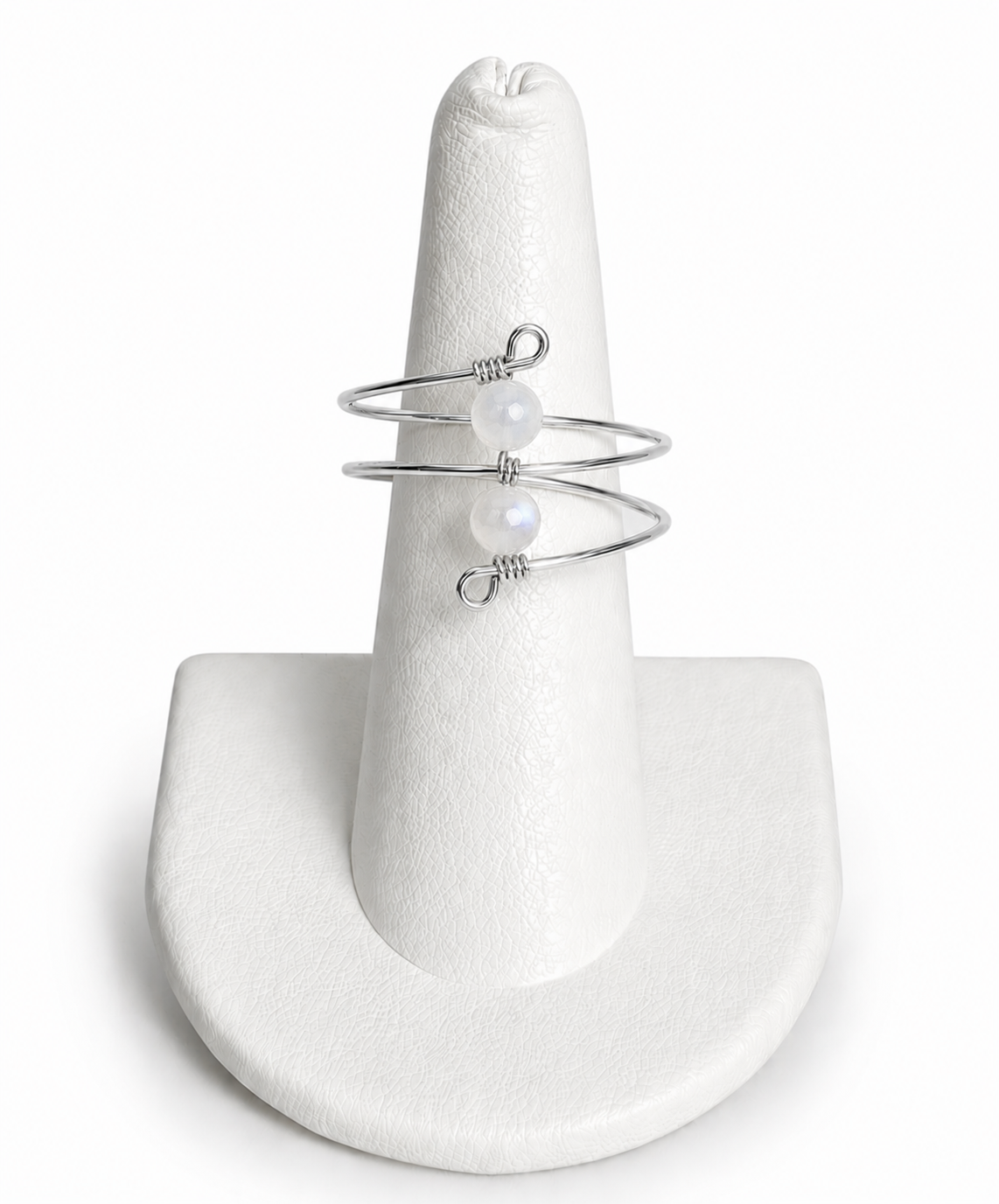 Double Bead Wrap Ring
