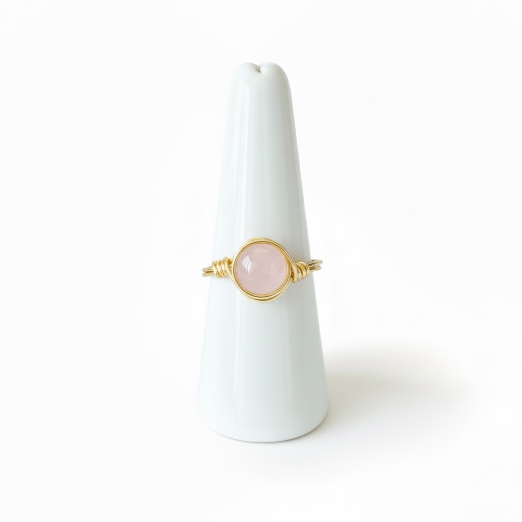 Single Stone Wrapped Rings
