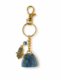 Labradorite Bag Charm