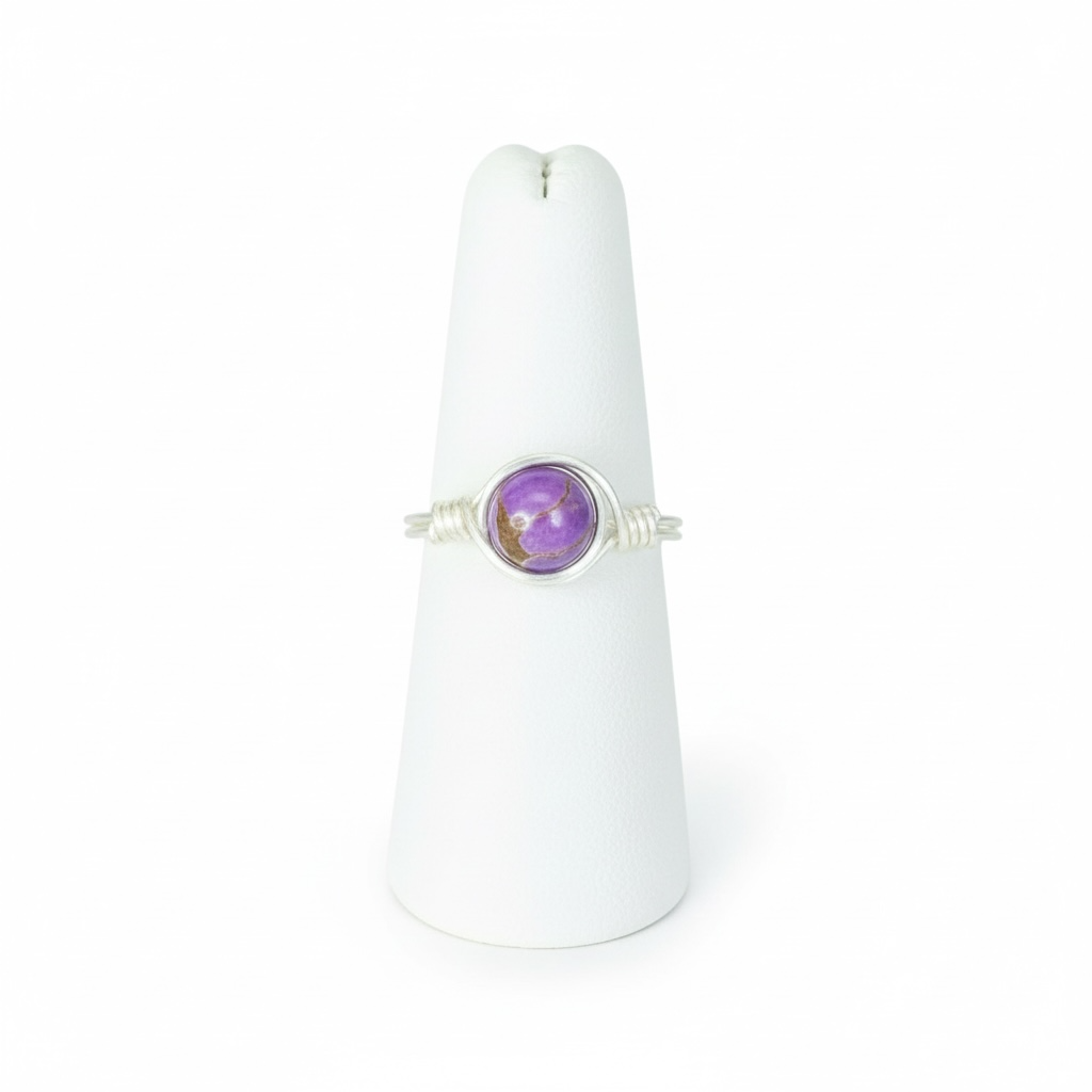 Single Stone Wrapped Rings