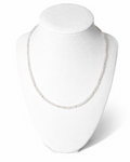 Faceted Rose Quartz and Gold Hematite Necklace
