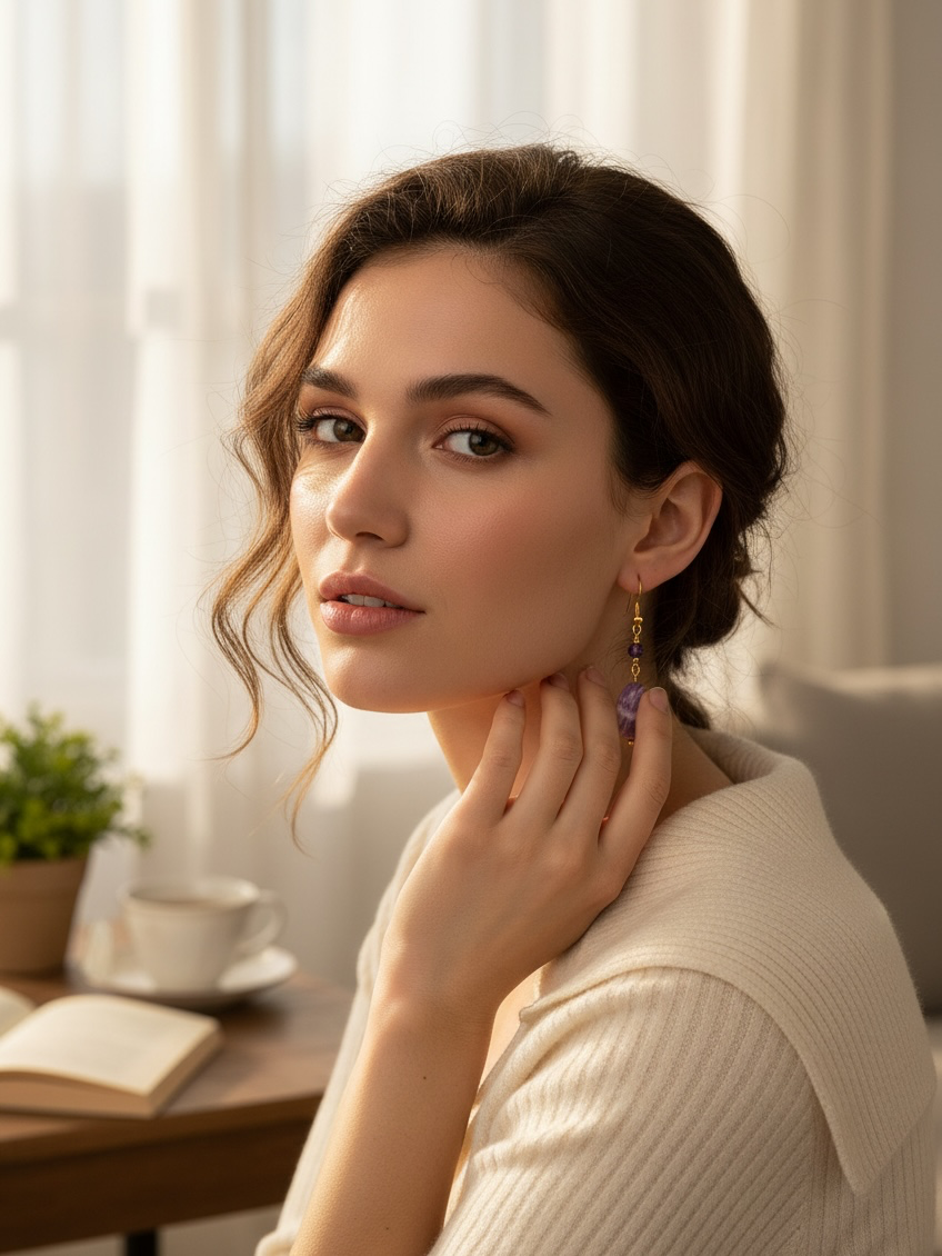 Amethyst Earrings