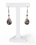Rhodonite Teardrop Earrings