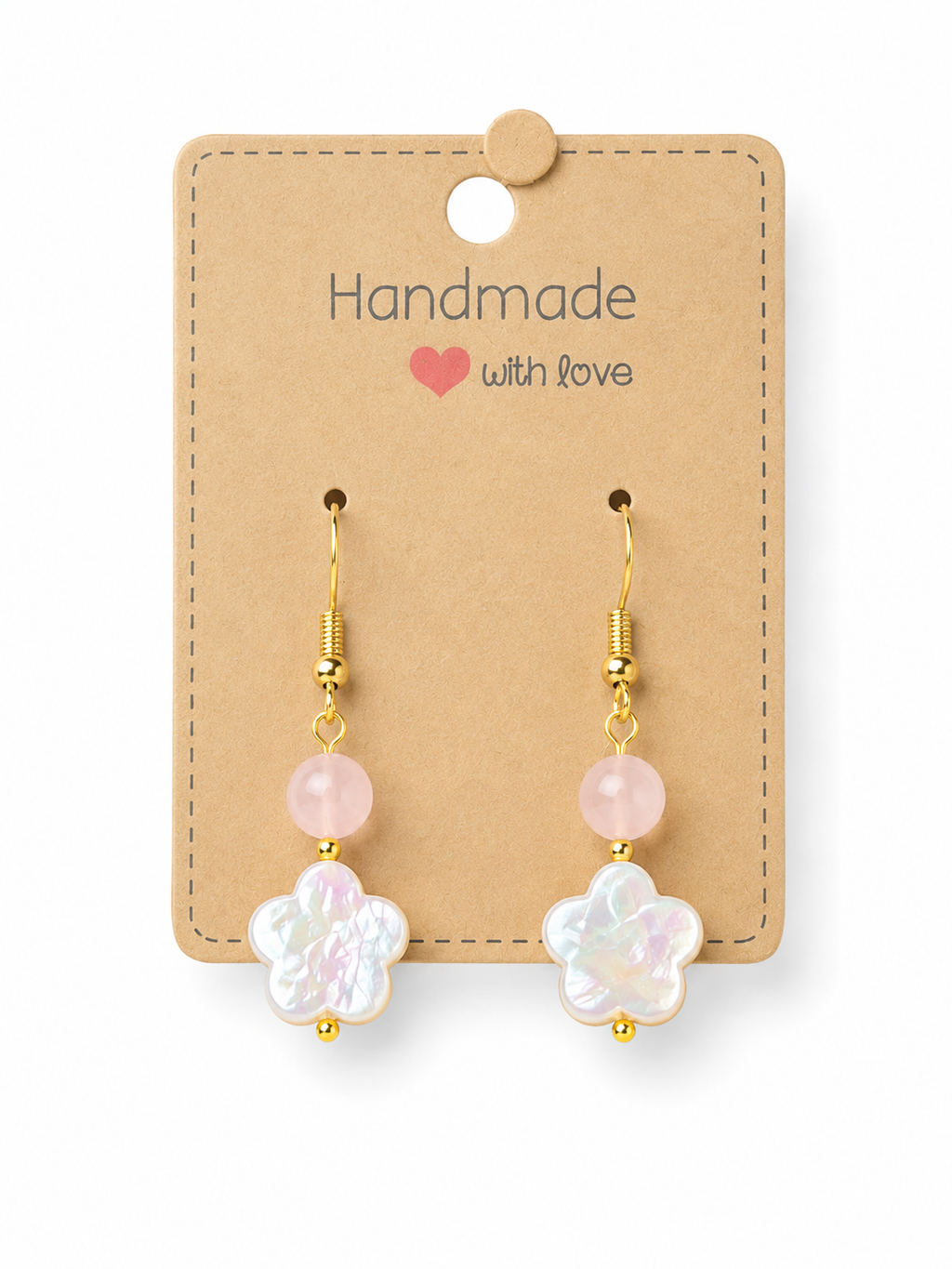 Freshwater Pearl Flower Earrings