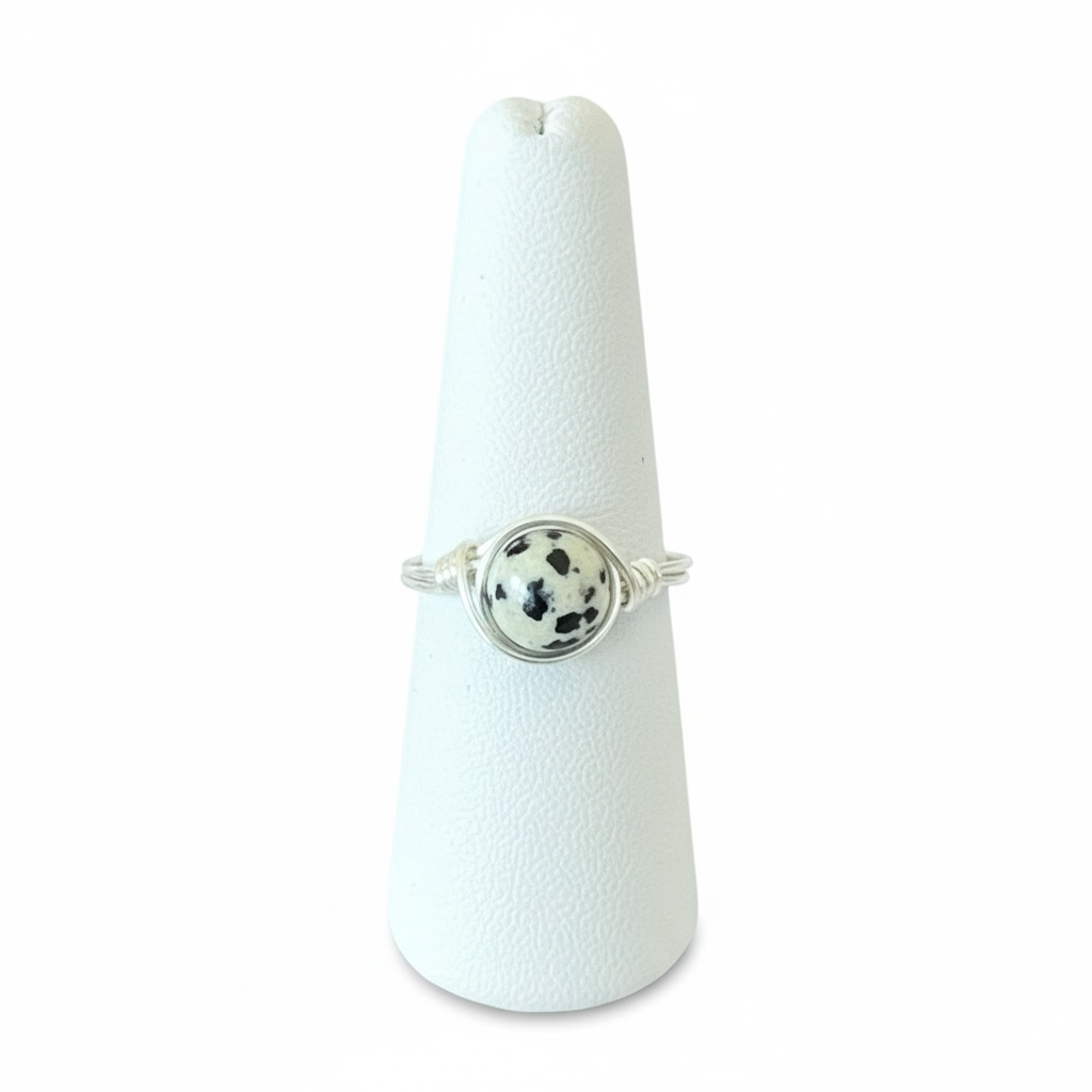 Single Stone Wrapped Rings