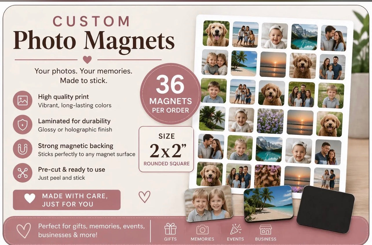 Customizable Magnets