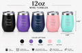 Customizable 12oz Wine Tumbler
