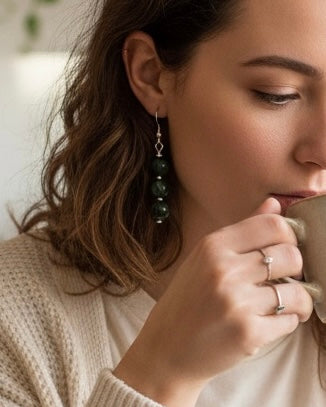 Seraphinite Dangle Earrings
