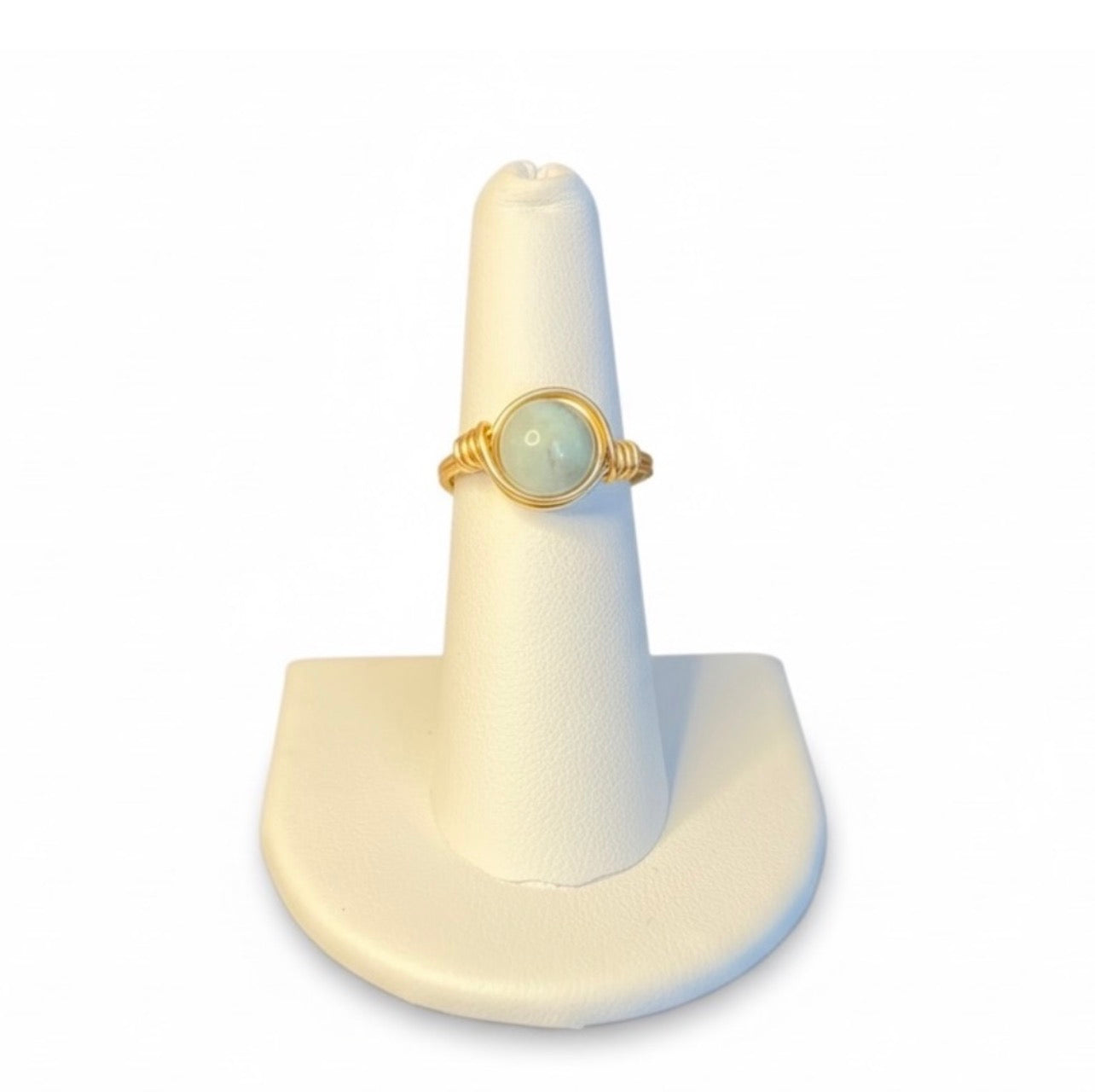 Single Stone Wrapped Rings