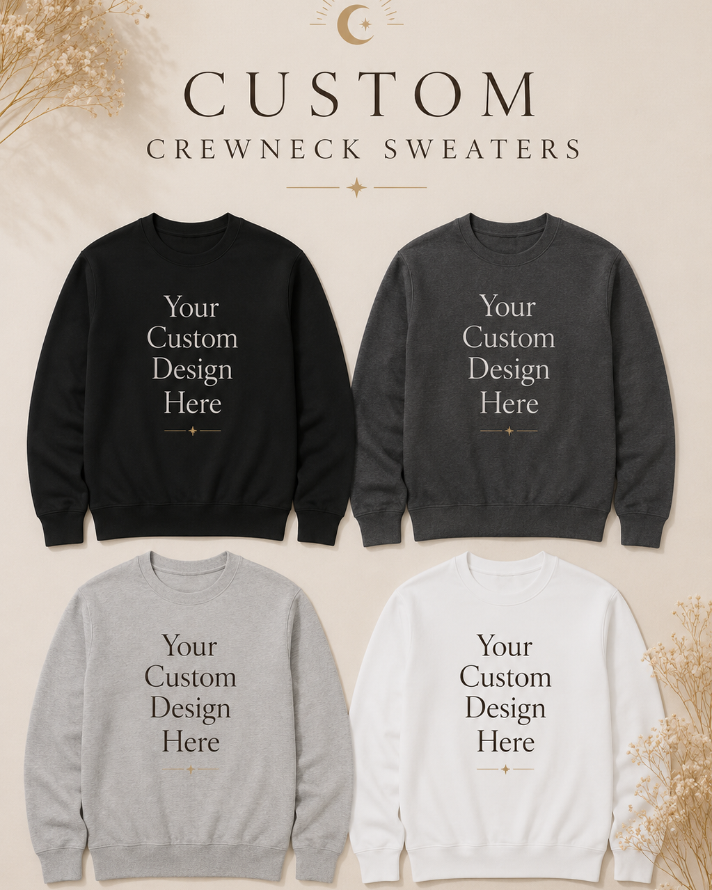 Custom Crewneck Sweater
