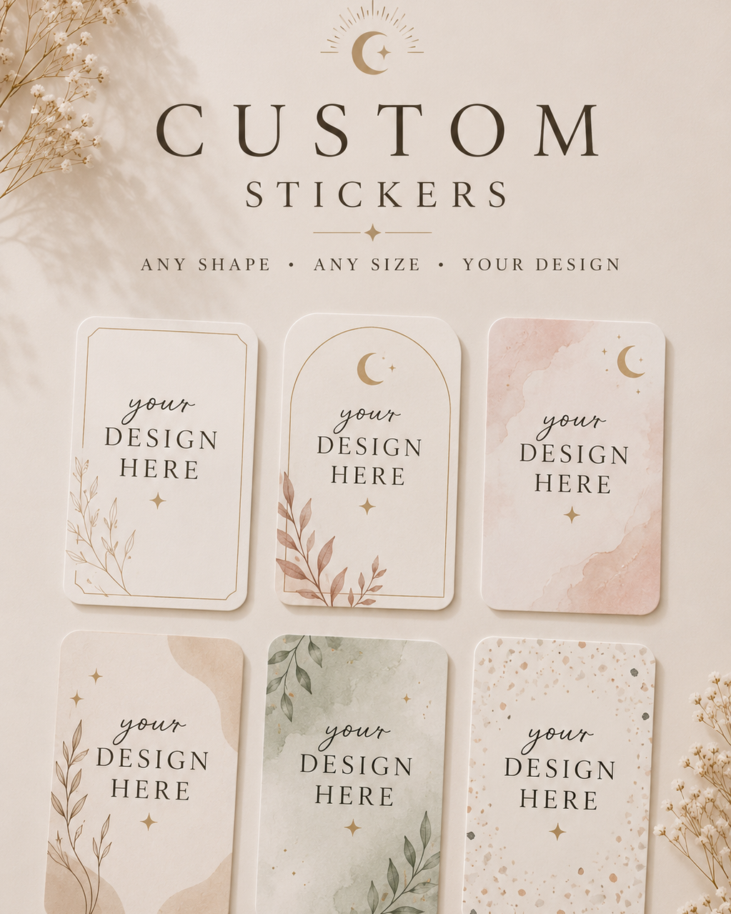 Customizable Stickers