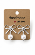 Freshwater Pearl Bow Studs
