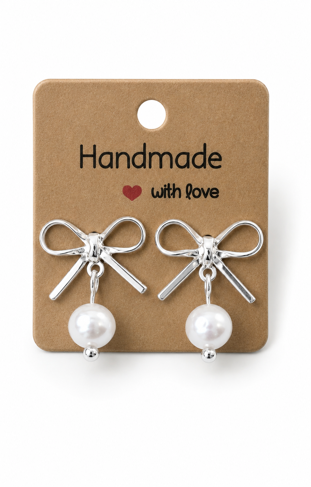 Freshwater Pearl Bow Studs