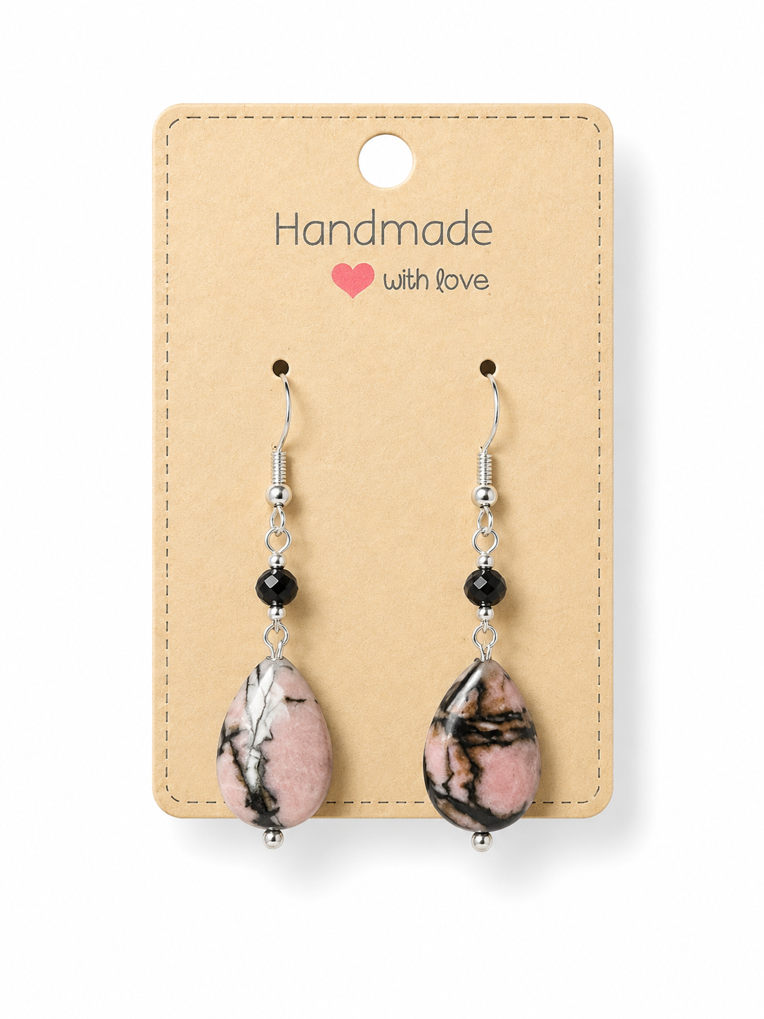 Rhodonite Earrings