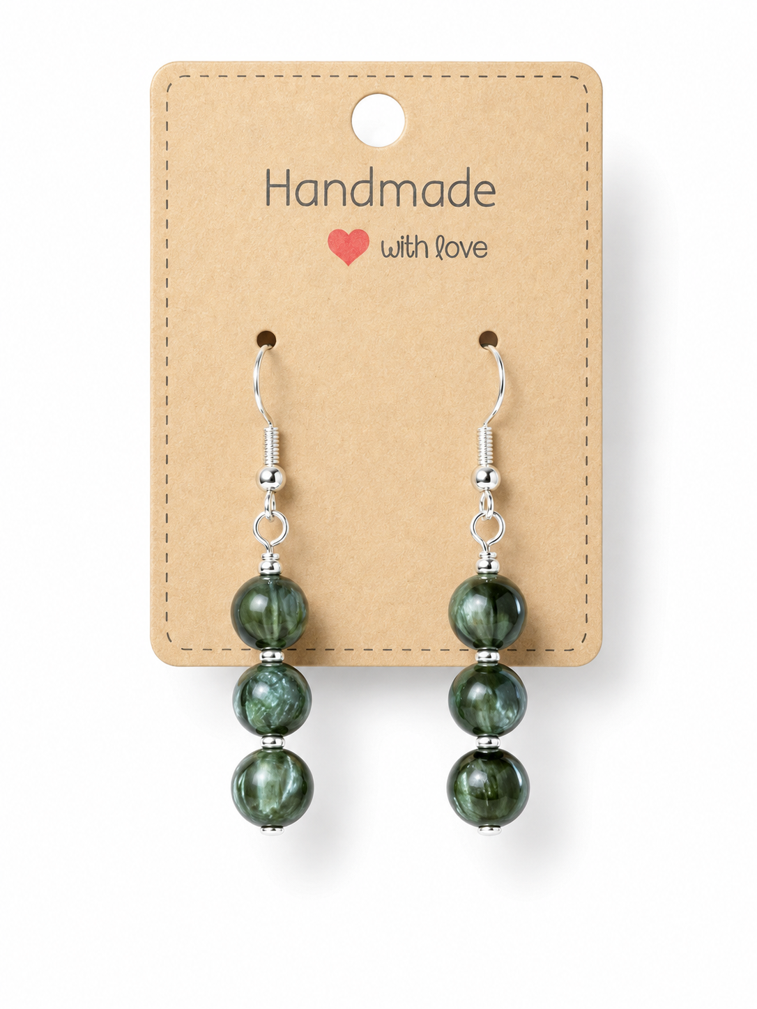 Seraphinite Dangle Earrings