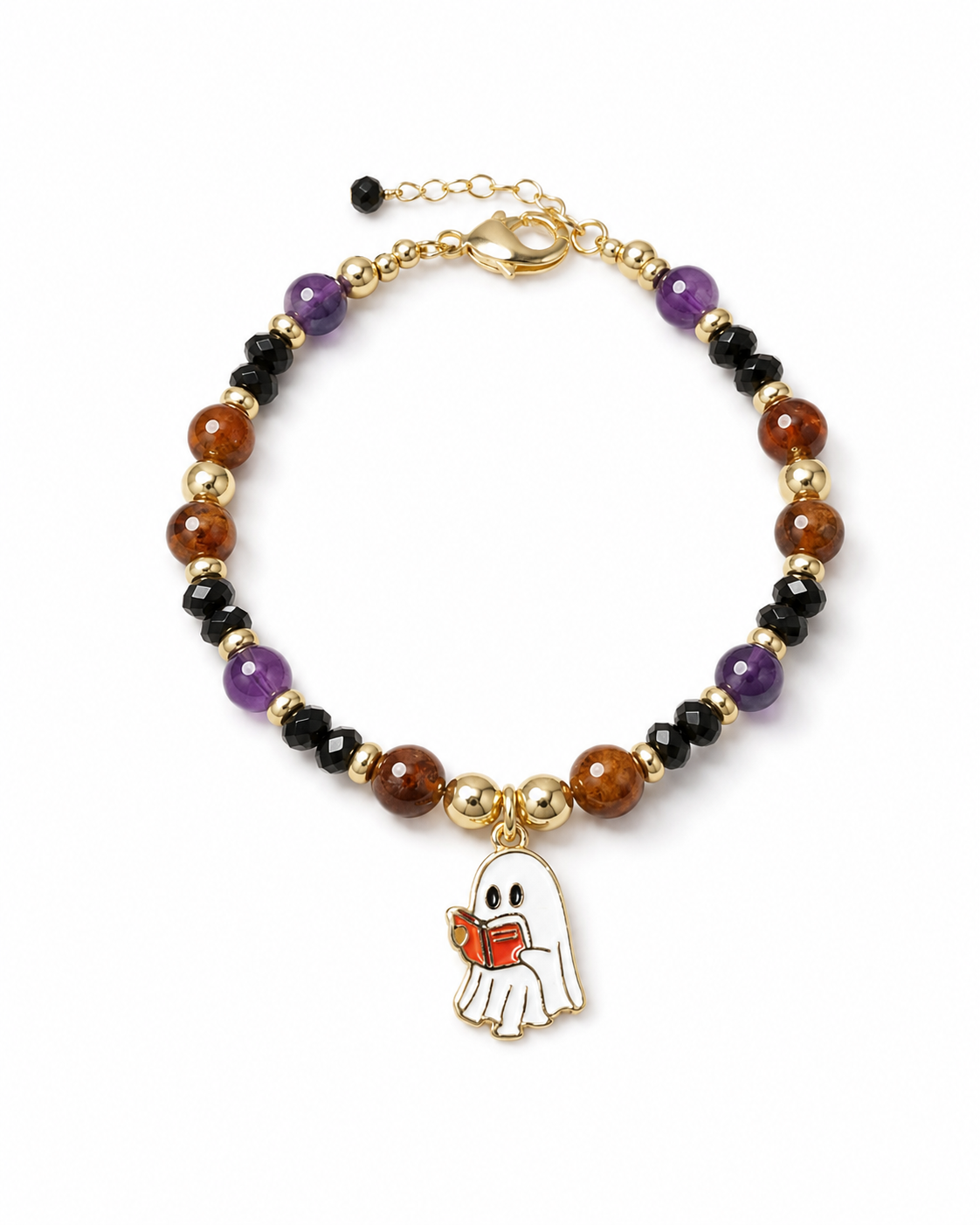 Ghostly Bookworm Bracelet